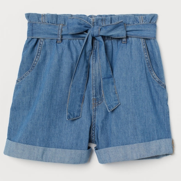 high waist hotpants h&m